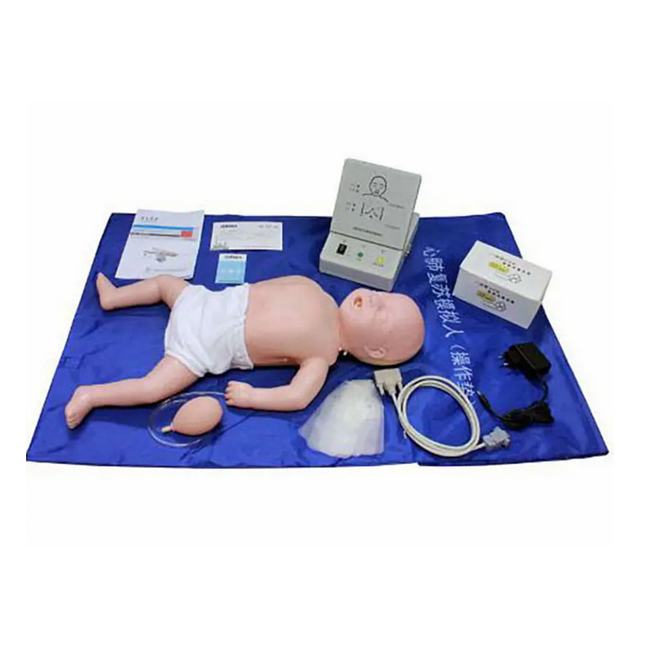 Movable Interactive Infant CPR Simulated Human
